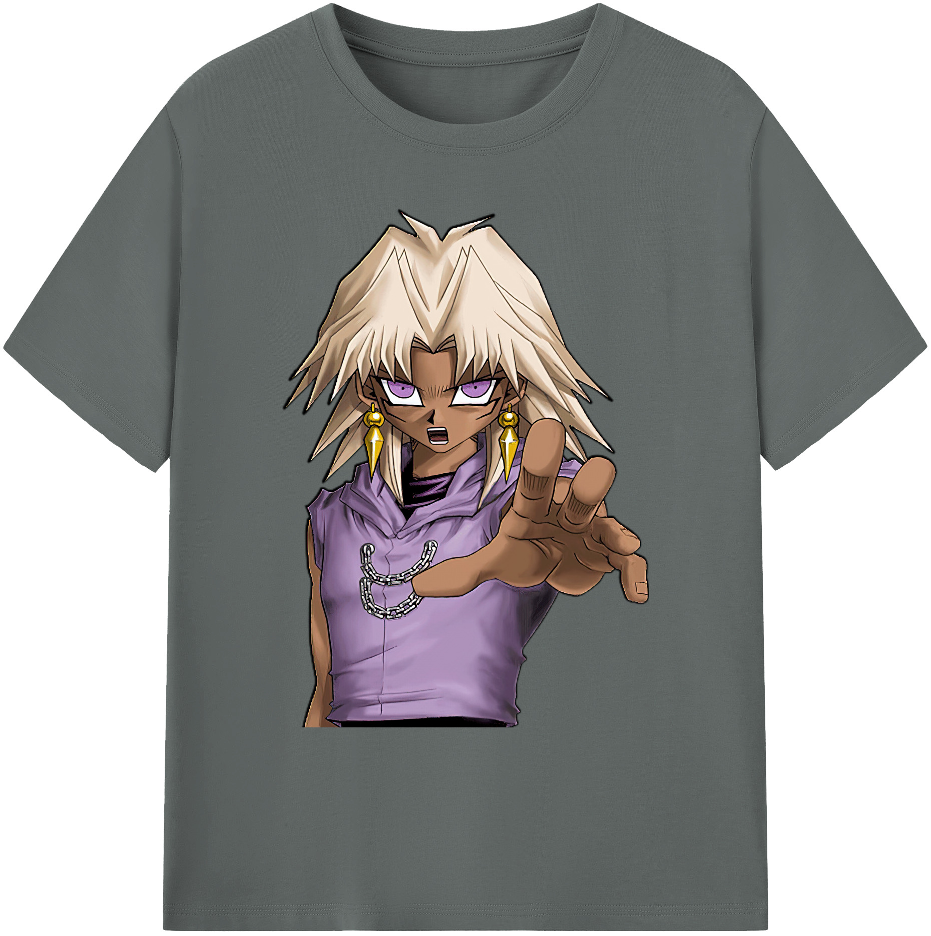 （画像用） 遊☆戯☆王 Yu-Gi-Oh! 綿100％ メンズ半袖Tシャツ｜肌触りやわらか＆通気性
